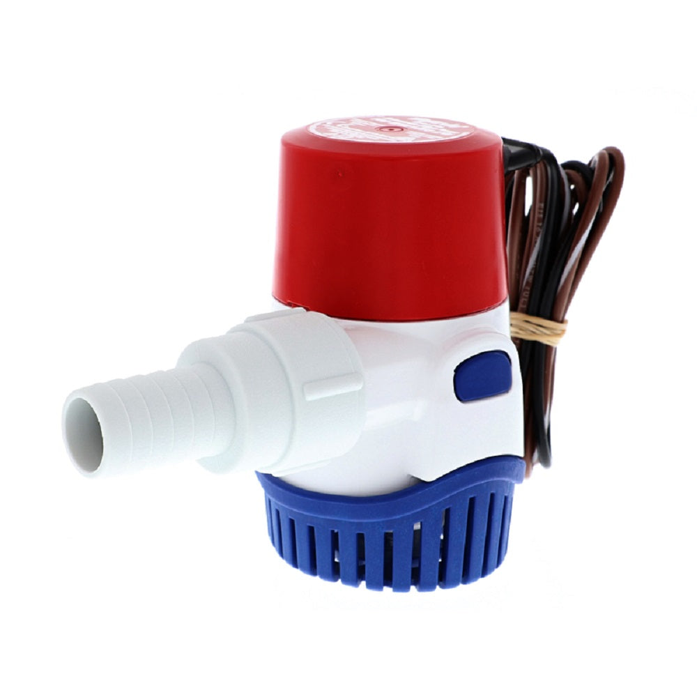 Rule 25SA Automatic Bilge Pump, 500 GPH, 12 Volts