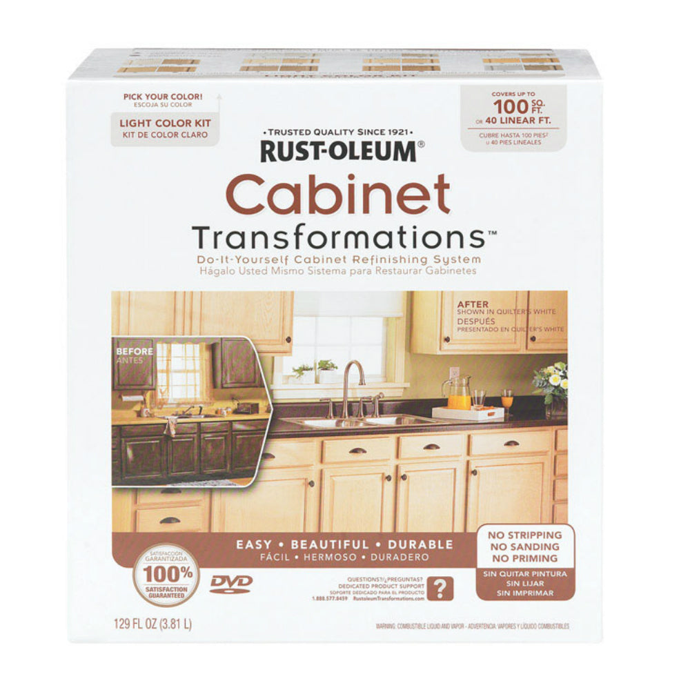 Rust-Oleum 258109 Cabinet Refinishing System, White