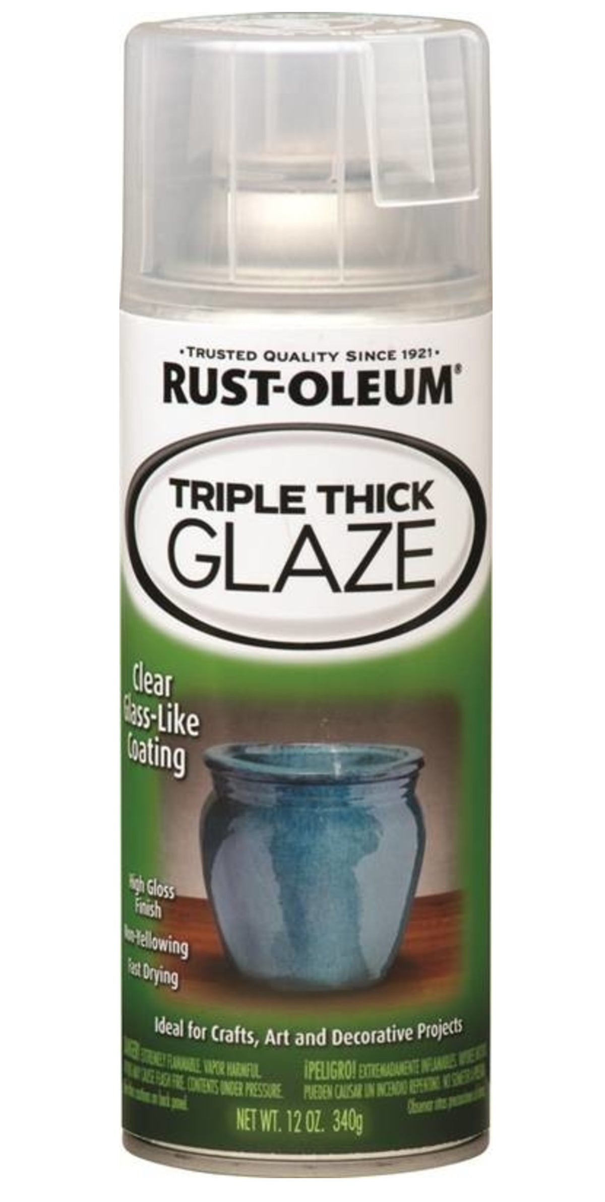 Rust-Oleum 264985 Specialty Triple Thick Glaze Spray Paint, 12 Oz