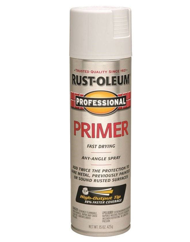 Rust-Oleum 7582-838 High Performance Spray Enamel, Gray, 15 Oz