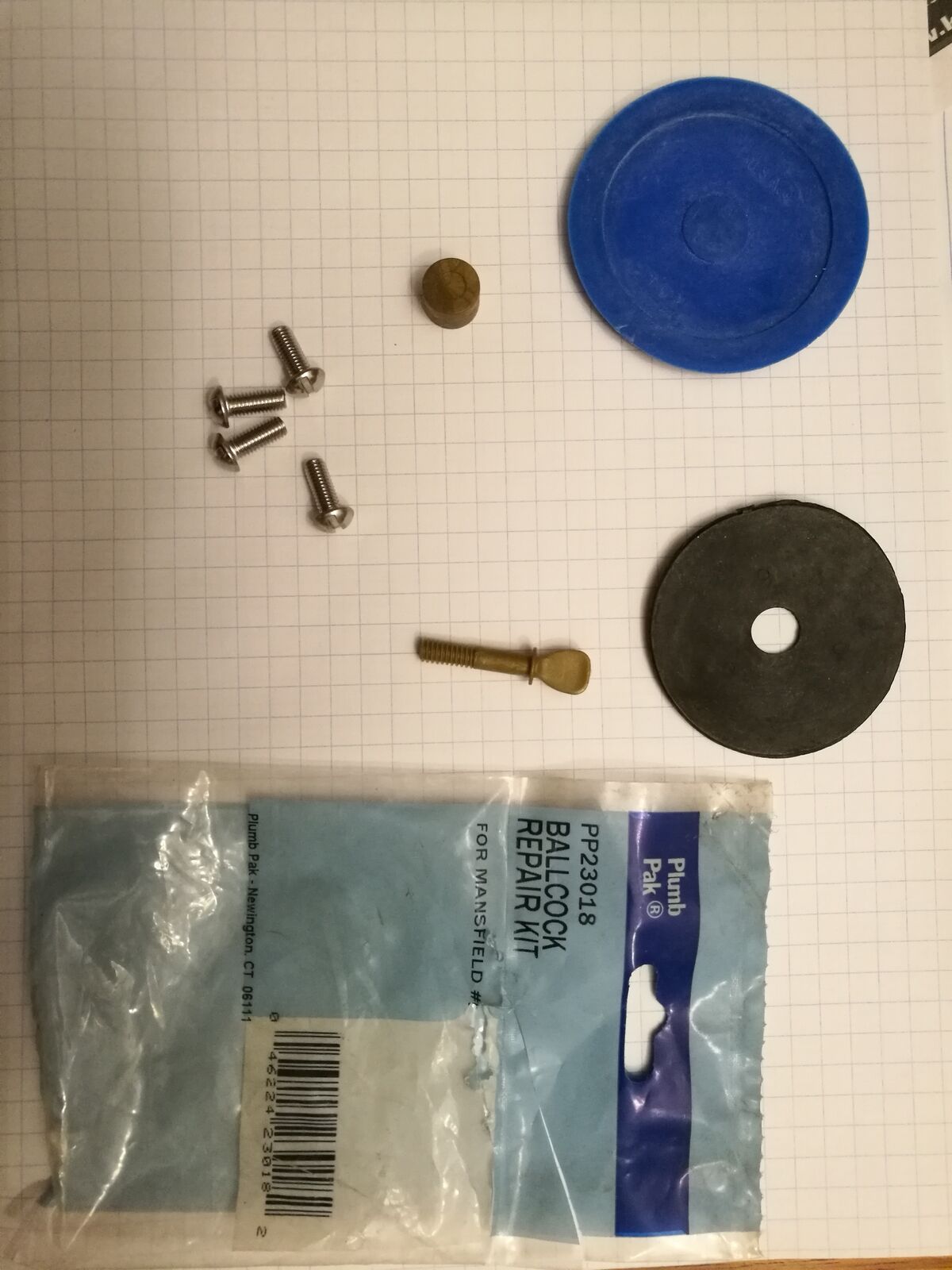 Plumb Pak PP23018 Ballcock Repair Kit Mansfield #8