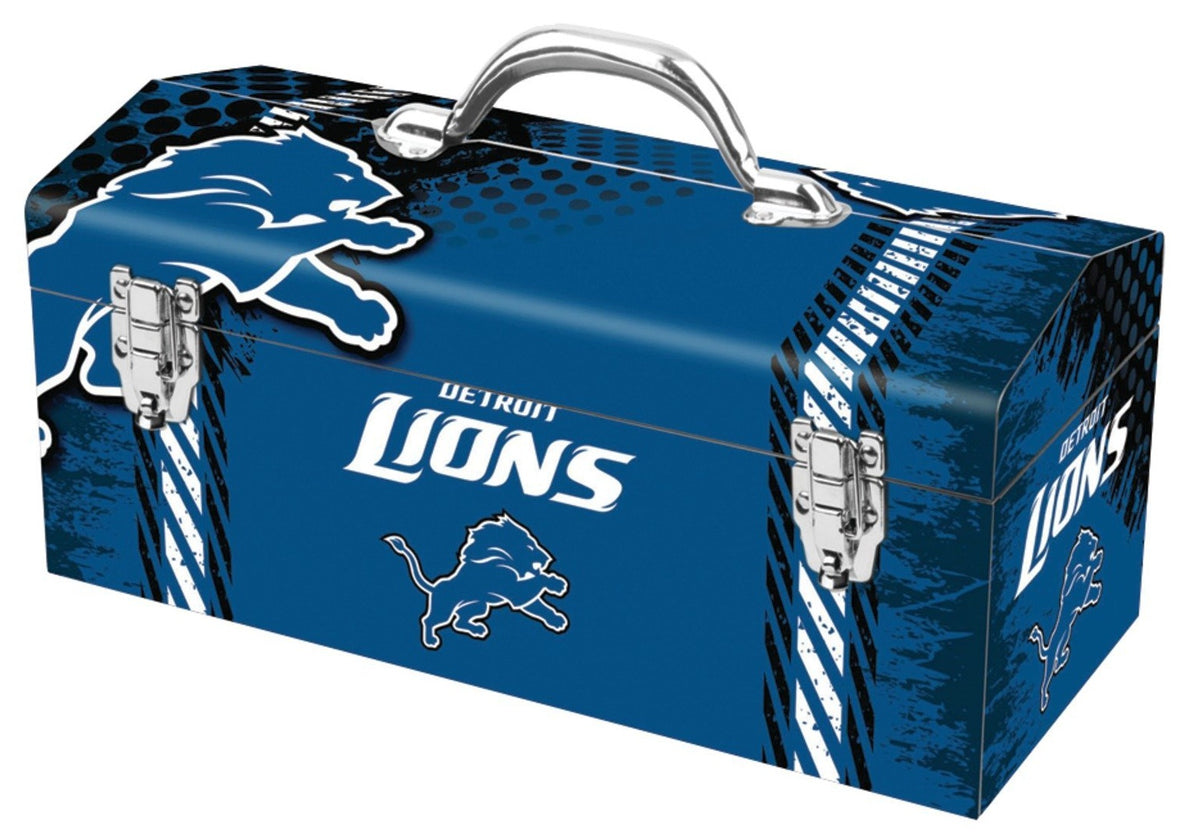 Sainty 79-311 Detroit Lions NFL Tool Box, 10"