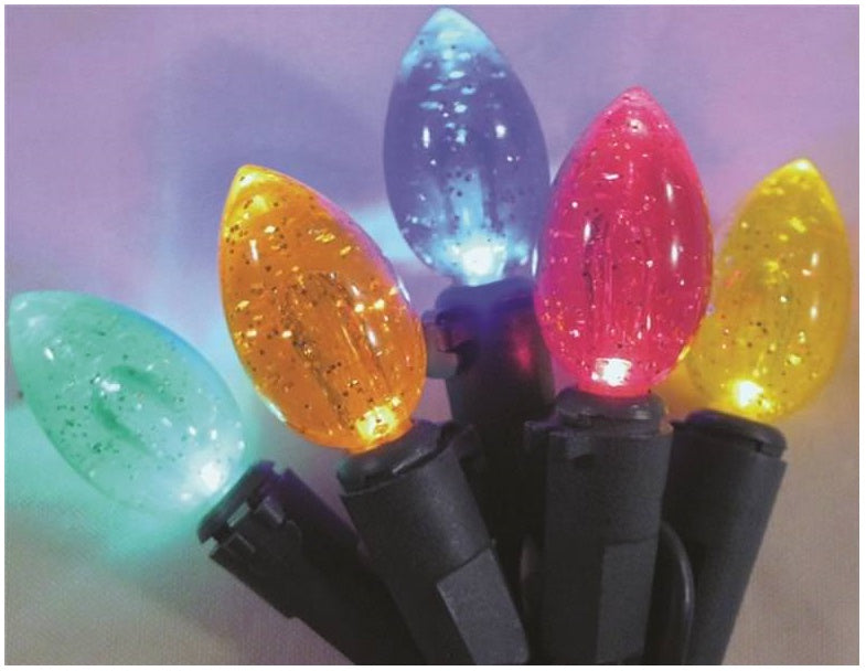 Santa's Forest 04520 LED String Light Set, Multi-Color, 25 Light