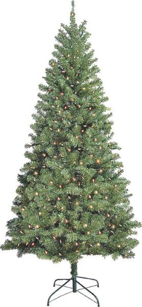 Santas Forest 10871 Douglas Fir Christmas Tree, 7'