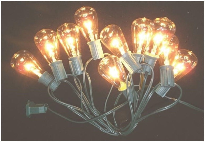 Santas Forest 19027 Vintage Light Set, Multicolor, 10 Light