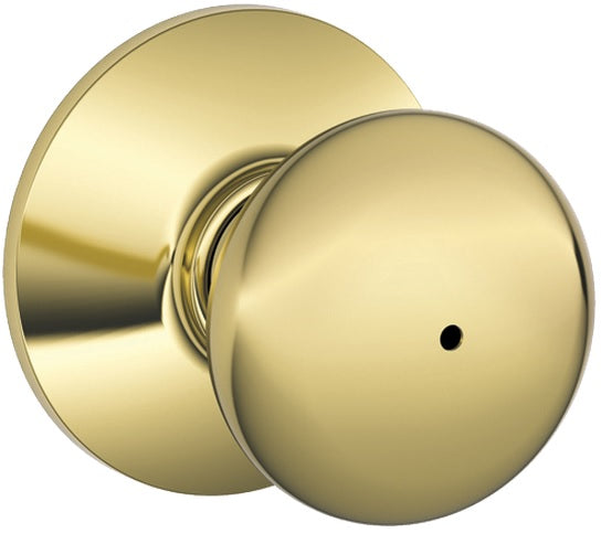 Schlage F40VPLY605X625 Bathroom Set Plymouth, Bright Brass