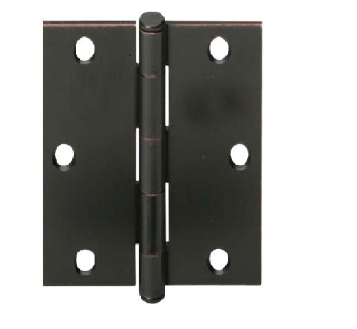 Schlage SC3P1010F-716E Square Corner Hinge, 3.5'' Bronze