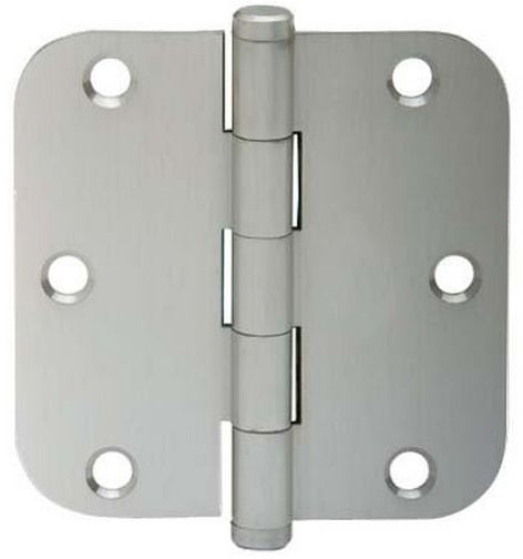 Schlage SC3P1011F-619E Round-Corner Door Hinge, 3-1/2" x 3-1/2", Satin Nickel