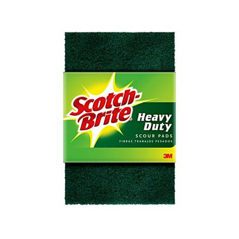 Scotch Brite 228 Heavy Duty Scouring Pad, 6" x 3.8", 8/Pack