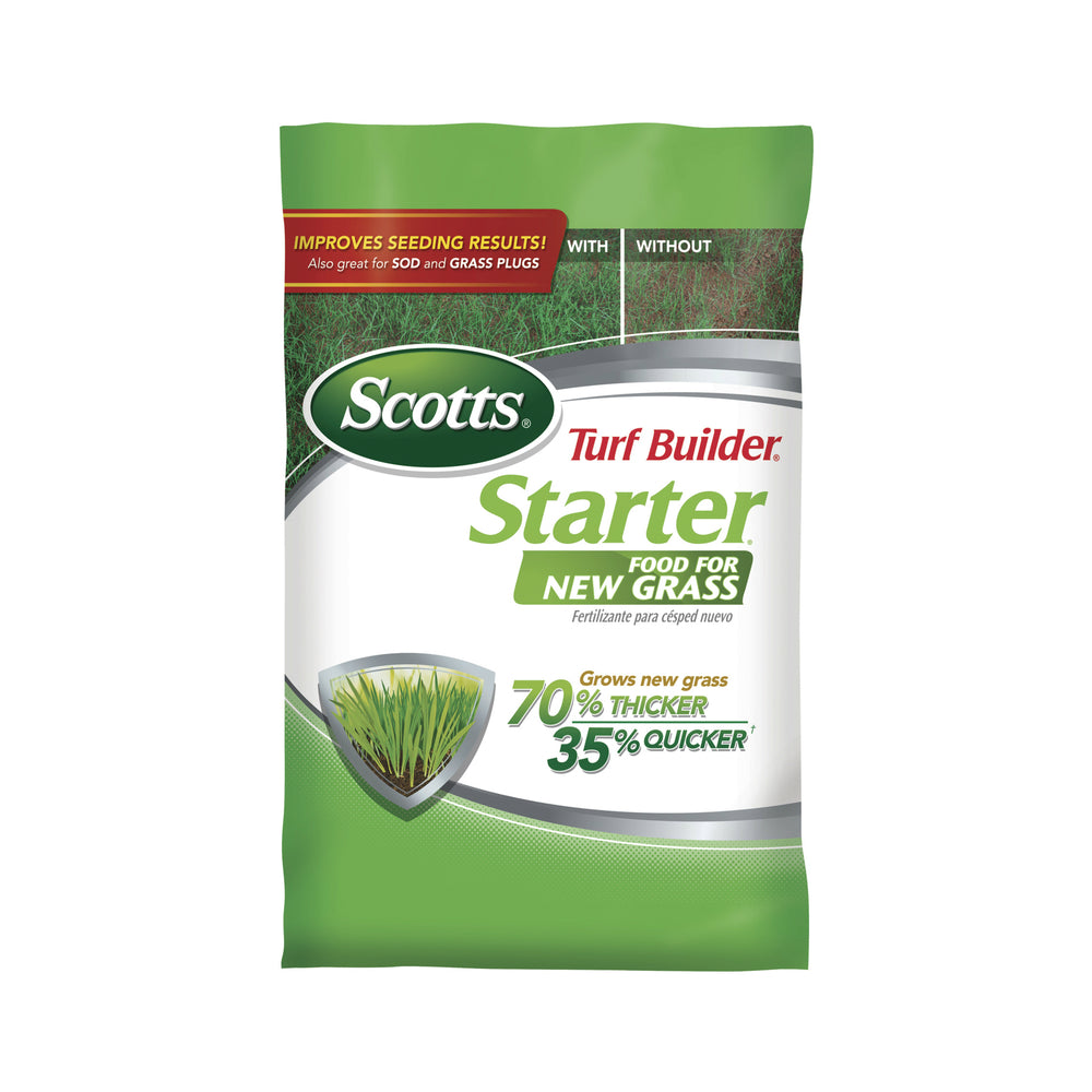 Scotts 21605 Turf Builder Starter Fertilizer, 16.1 lb. 5000 sq. ft.