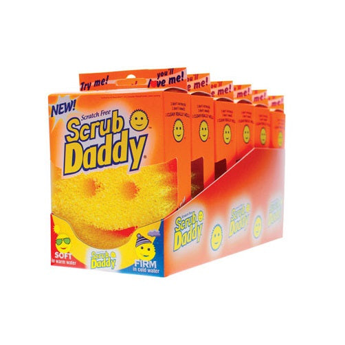 Scrub Daddy SD2013I Cleaning Sponge, Yellow