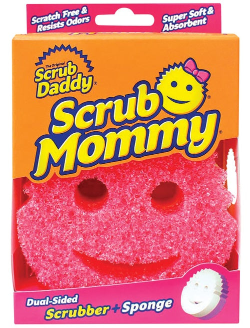 Scrub Daddy SM2016I Scrub Mommy Polymer Foam Scrub Sponge, 4"