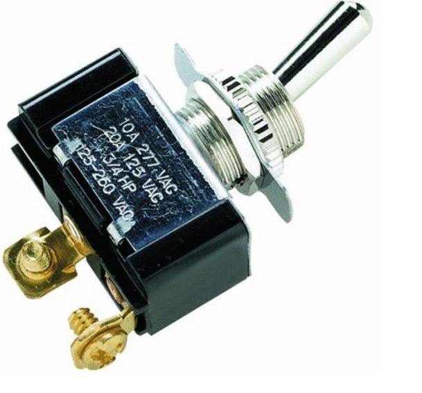 Seachoice 12101 Toggle Switch, 15/32", 12 V