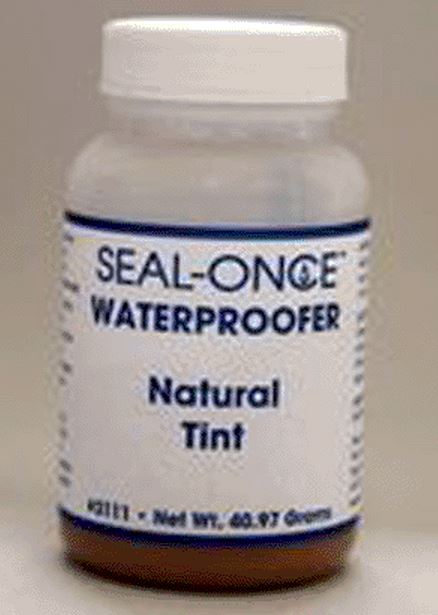 Seal-Once 3111 Natural Waterproofer Tint, 4 Oz.