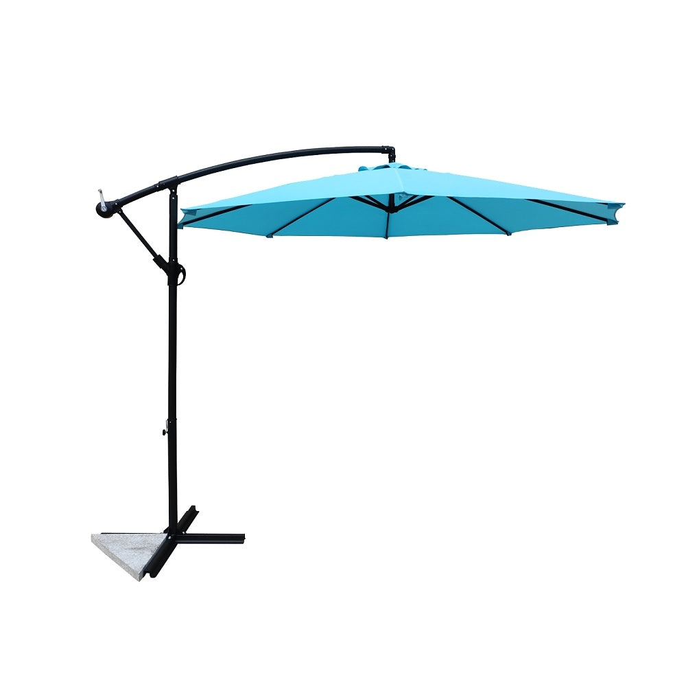 Seasonal Trends UMSC10BKOBD-67 Umbrella and Stand, 10 Feet x 10 Feet