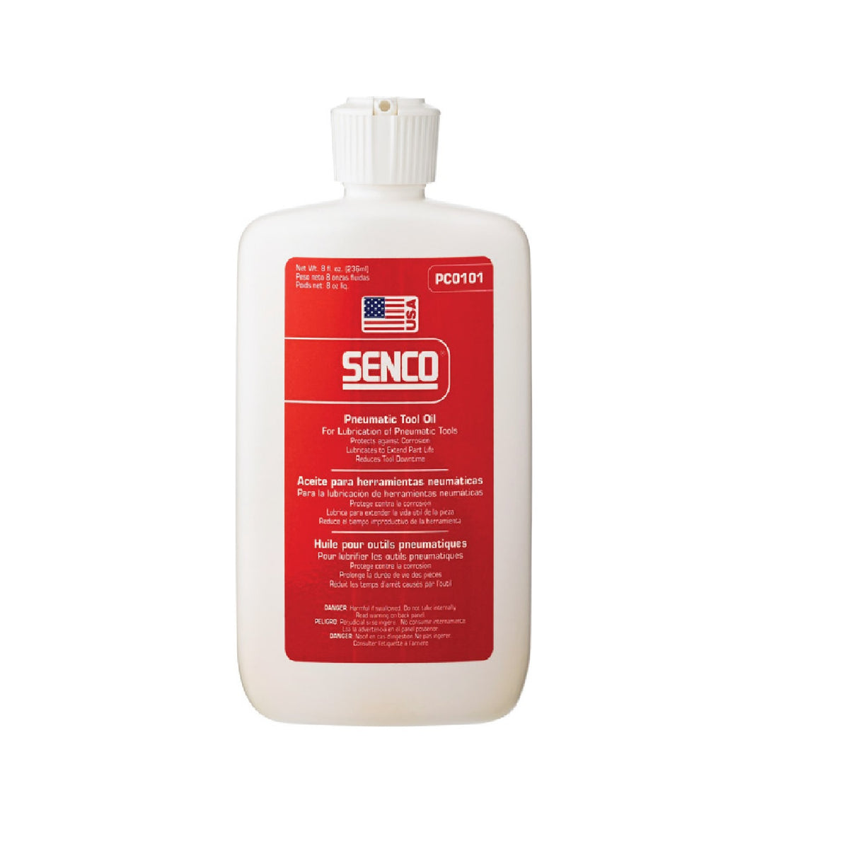 Senco PC0101 Pneumatic Tool Oil, 1/2 Pint