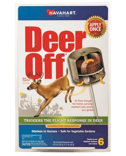 Senoret Chemical 5600 All Seasons Weatherproof Deer Repellent/ 6 Count