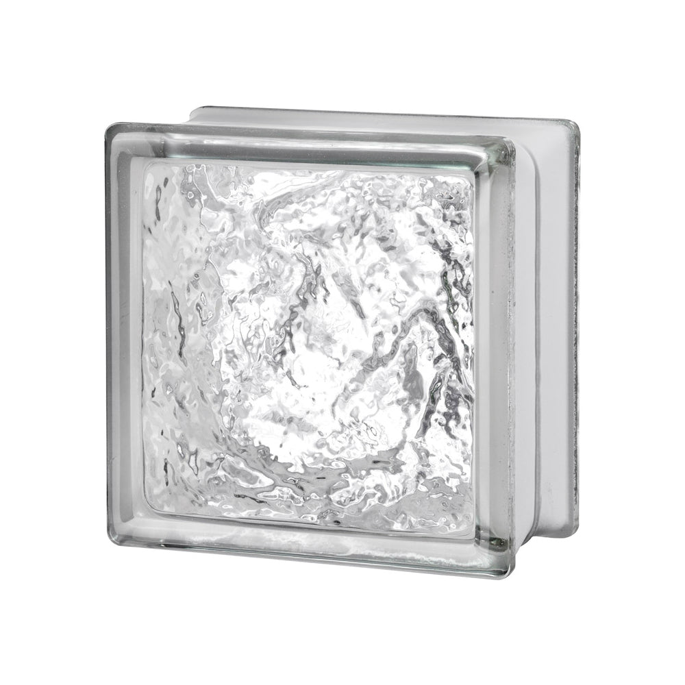 Seves 121914 Ice Glass Block, 3" D x 6" H x 6" W