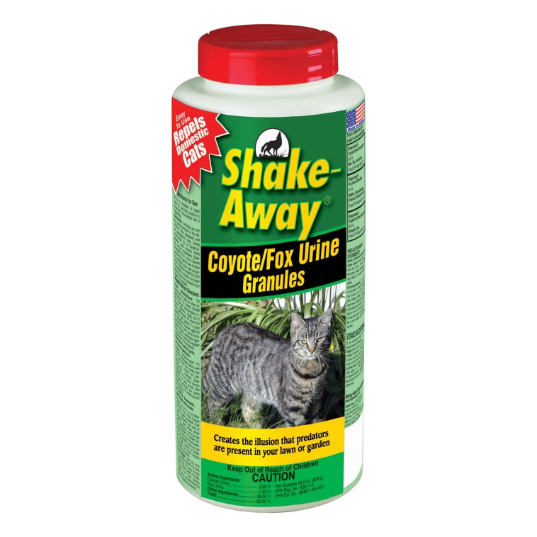 Shake-Away 2854448 Domestic Cat Repellent Granules, 28.5 Oz