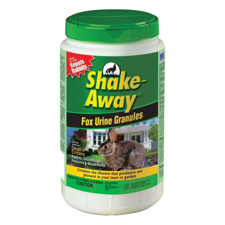 Shake Away 5006258 Small Critter Repellent Granules, 5 lb