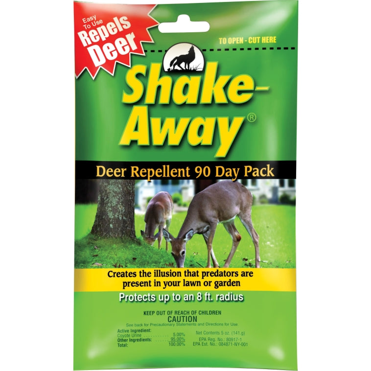 Shake-Away 9003105 Deer Repellent 90 Day Pack, 5 Oz