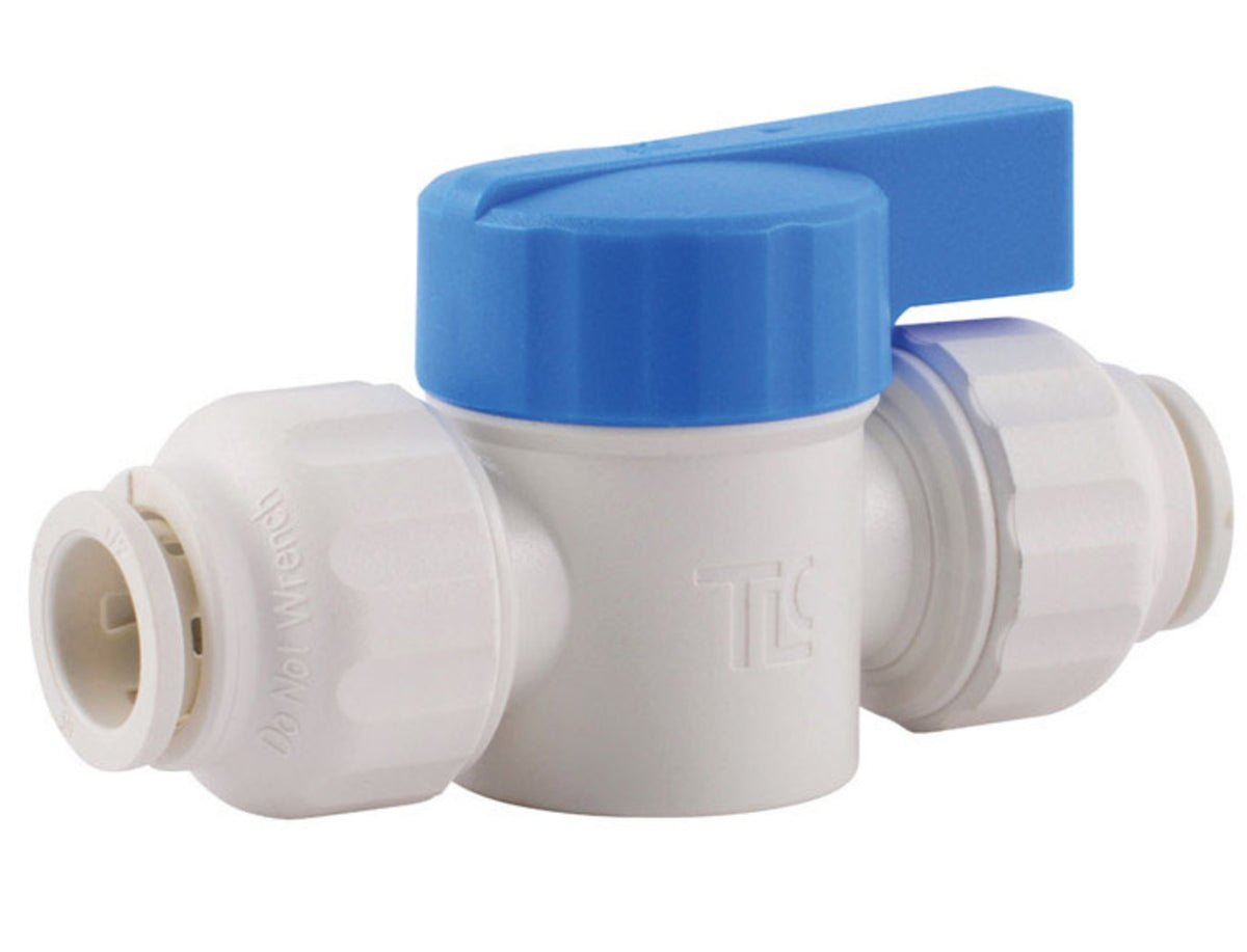 SharkBite 25644 Quick Connect CTS Stope Valve, 3/8" x 3/8"