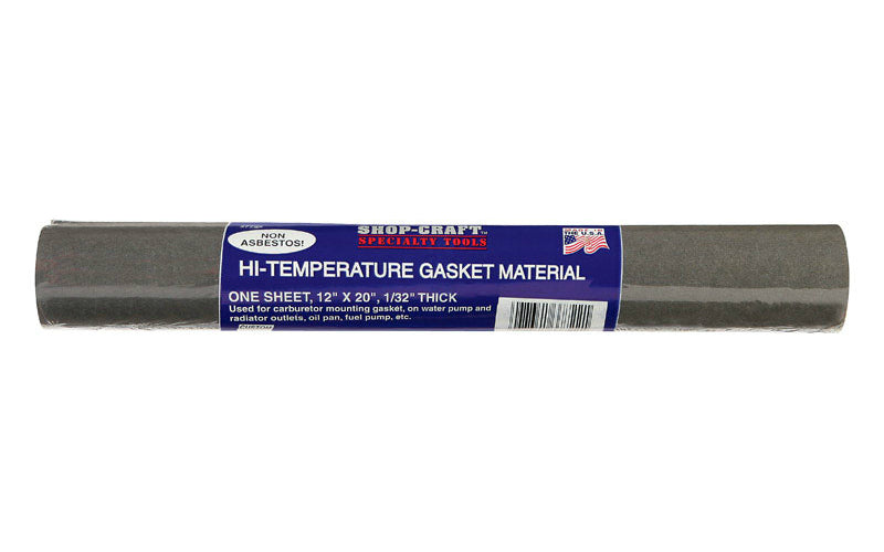 Shop Craft 37722 High Temperature Gasket Material, 12" x 20" x 1/32"