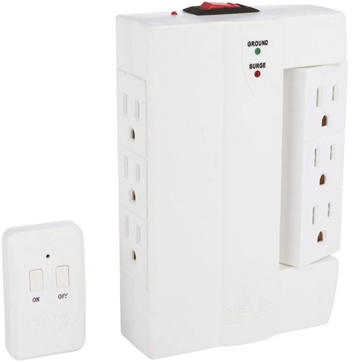 Online store to buy Side Socket 6-Outlet Power Strip with Remote — LIfe ...