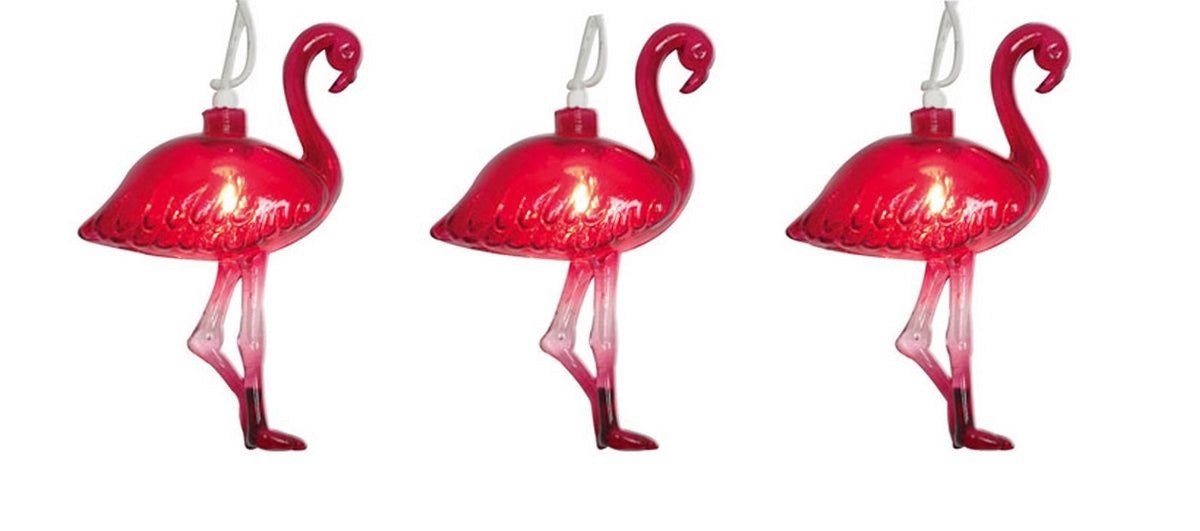 Sienna 624F612K Flamingo Covered Light Set, 7.5'