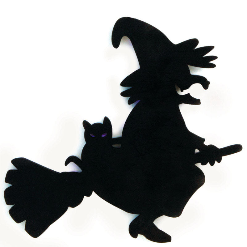 Sienna H4507N13 Halloween LED Wood Witch, Black