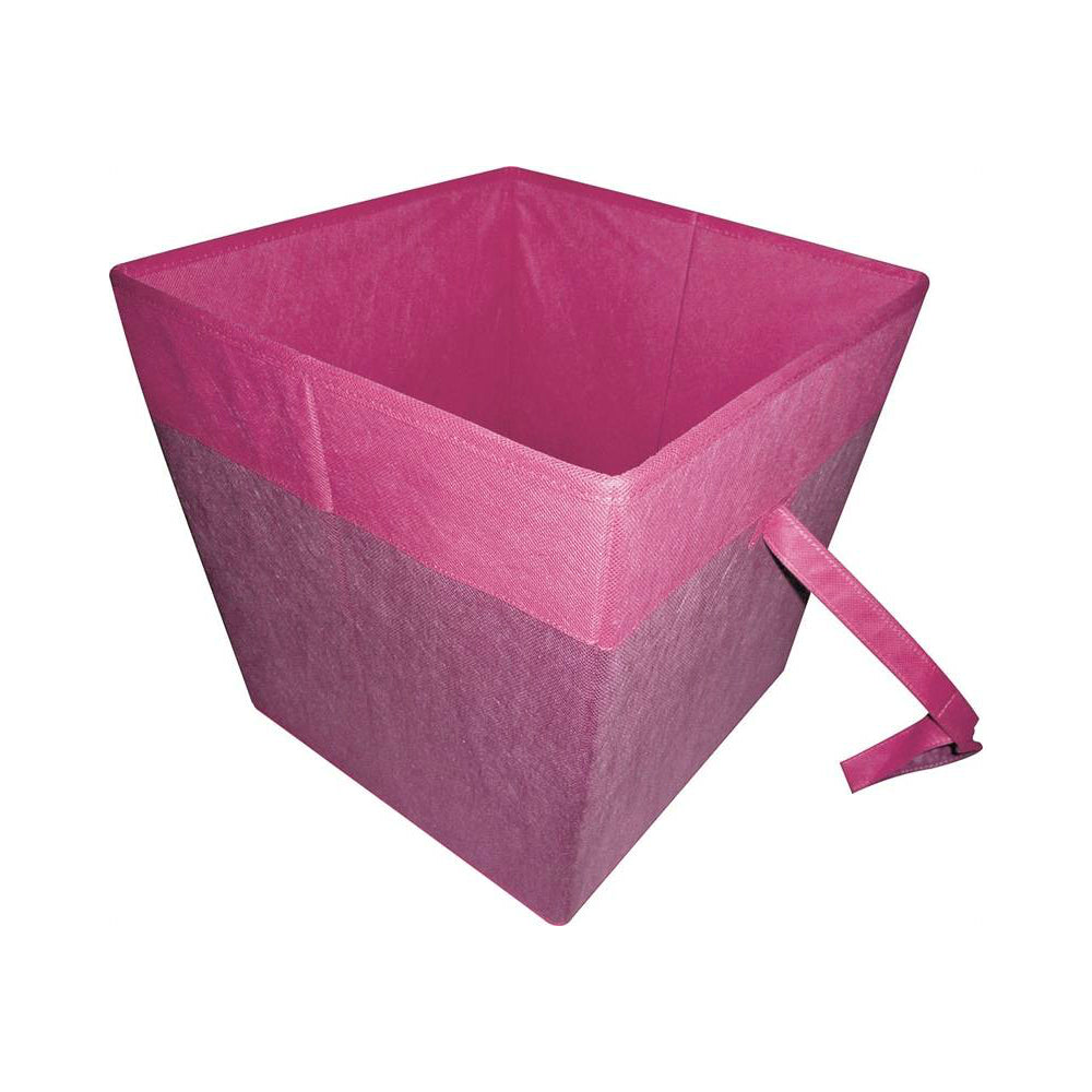 Simple Spaces 05000953P Storage Bin, Purple, 15" X 15" X 15"