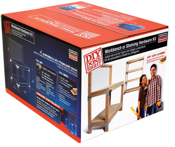 Buy wbsk workbench and shelving hardware kit - Online store for joist hangers & connectors, metal connectors in USA, on sale, low price, discount deals, coupon code