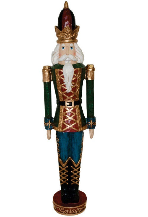 Sinomart B98125386A Christmas Wood Look Soldier, Multicolored
