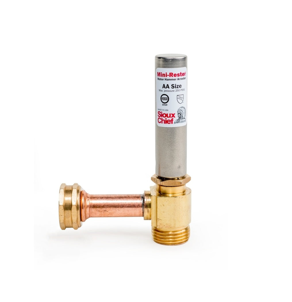 Sioux Chief 660-H MiniRester Water Hammer Arrester, Copper