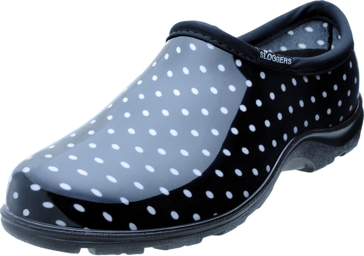 Sloggers 5113BP07 Polka Dot Collection Women's Rain & Garden Shoe, Size 7