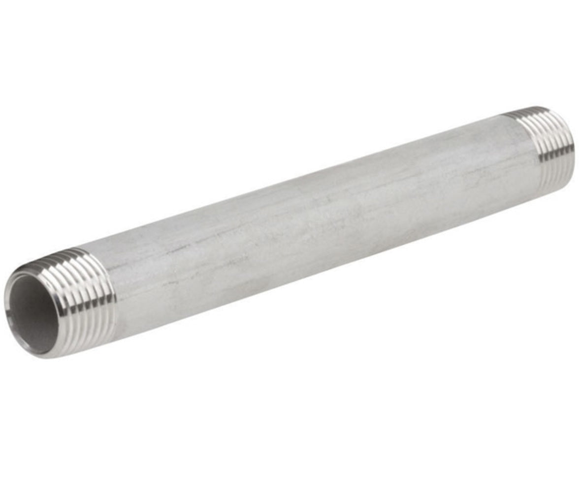 buy black iron pipe nipple at cheap rate in bulk. wholesale & retail plumbing goods & supplies store. home décor ideas, maintenance, repair replacement parts