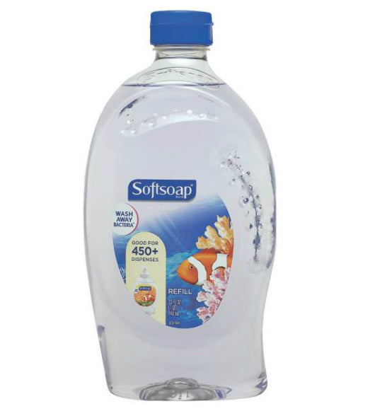 Softsoap 26985 Liquid Hand Soap Refill, Aquarium Series, 32 Oz