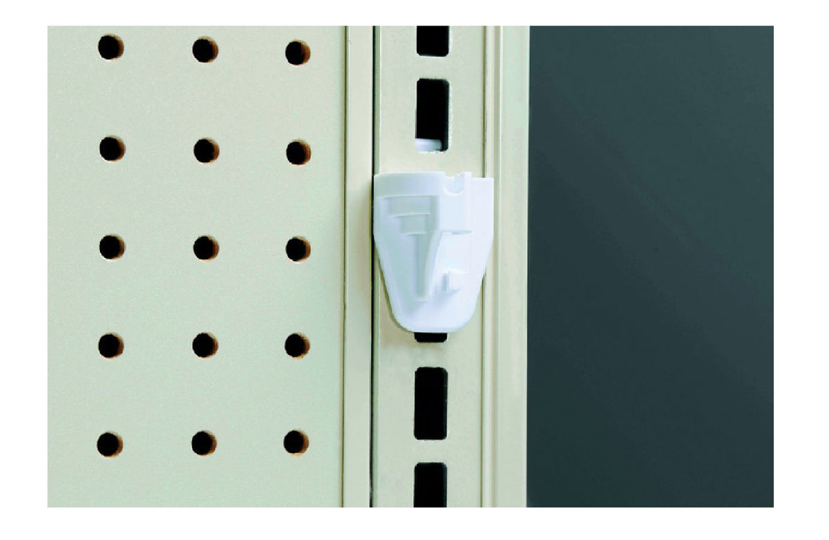 Southern Imperial RUPB-212-25BG Peg Hook Back, White, Plastic