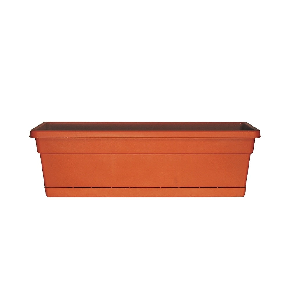 Southern Patio WB3012TC Window Box Planter, Terracotta