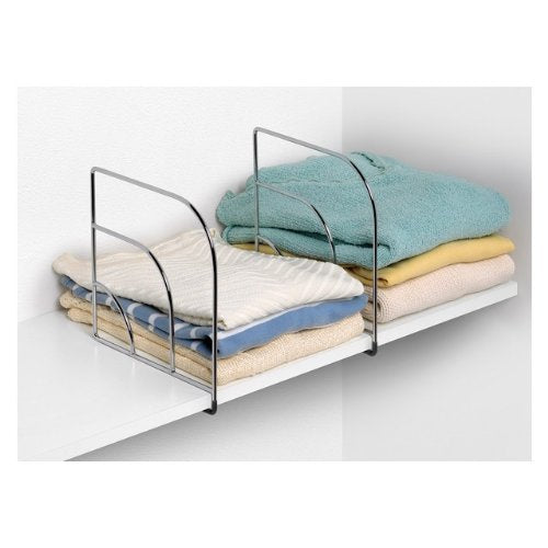 Spectrum 77070 Diversified Small Curved Shelf Divider, Chrome