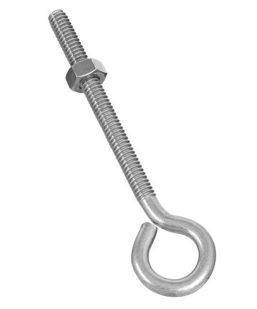 Stanley 221606 Stainless Steel Eye Bolt, 1/4" x 4"