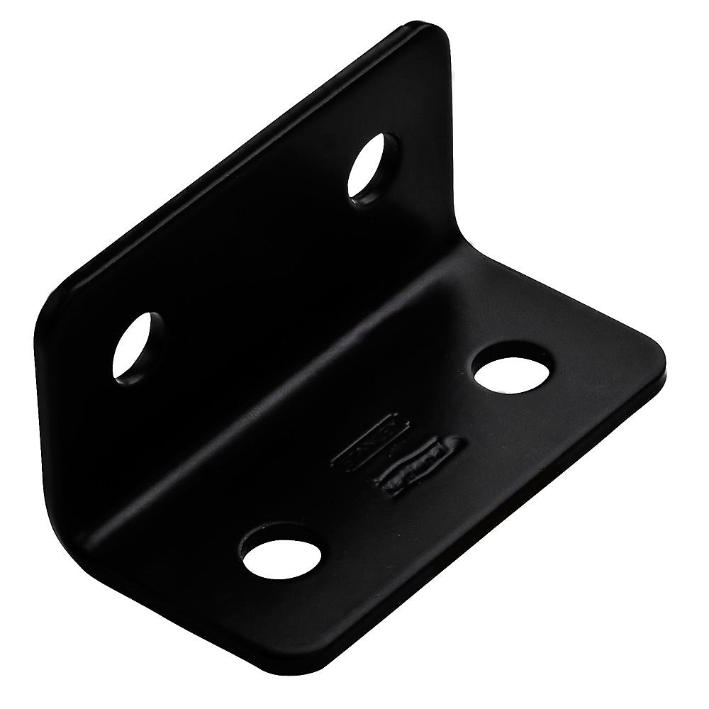 Stanley 351483 Wide Corner Brace, Black, 1.6" x 3" x 1/8"