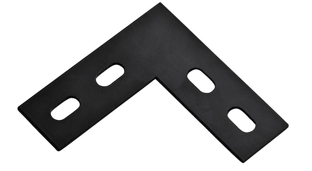 Stanley 351504 Black Corner Brace, 4.5" x 1.5" x 1/8"