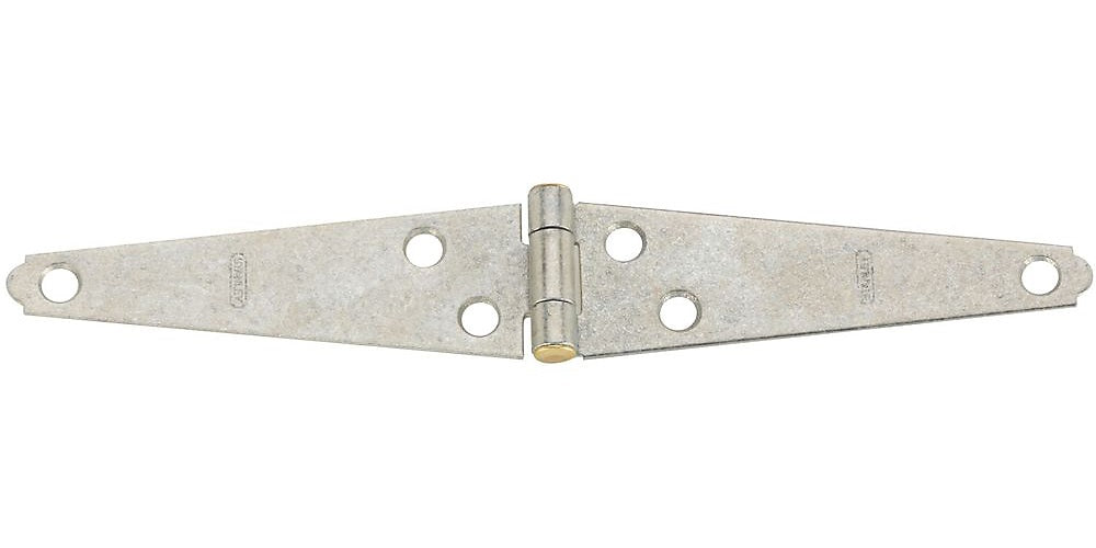 Stanley 75-3515 Light Duty Strap Hinge, Galvanized, 4"