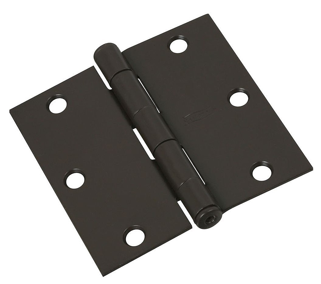 Stanley 830203 Residential Door Hinges, Oil Rubbed Bronze, 3-1/2"