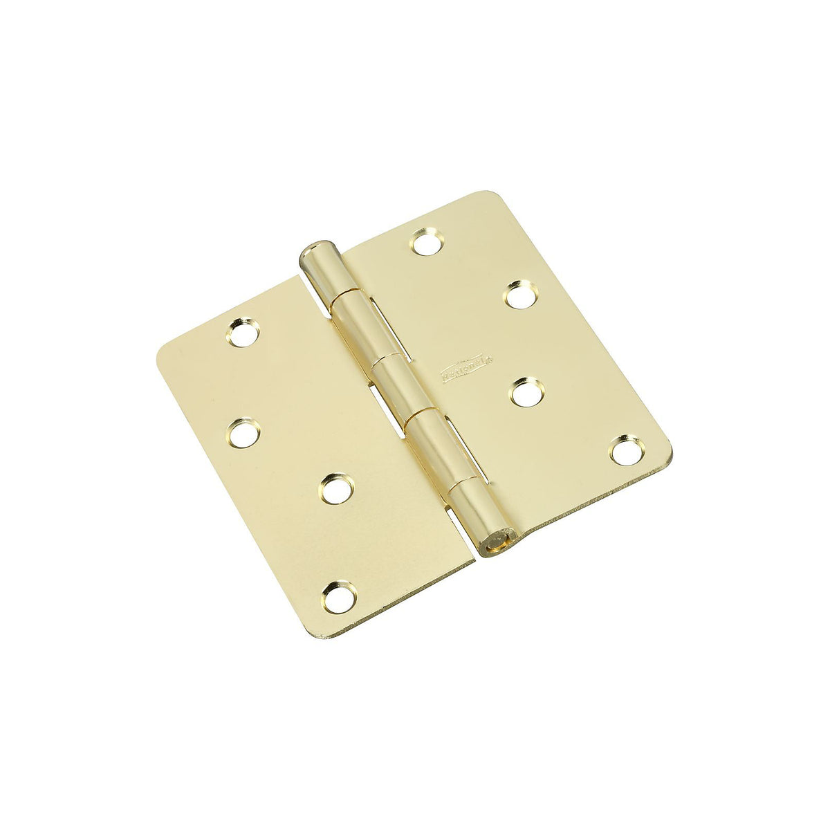Stanley 830210 Polished Brass Door Hinge, 4"