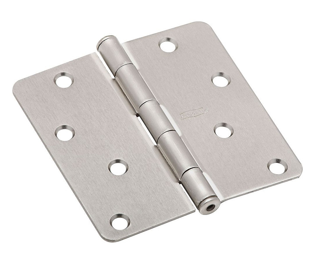 Stanley 830246 Satin Nickel Residential Door Hinges, Steel, 4"