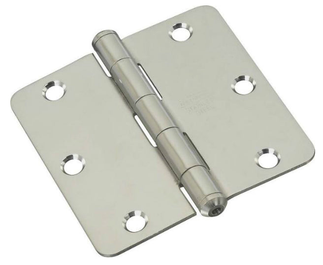 Stanley 830274 Stainless Steel Door Hinge, 3"