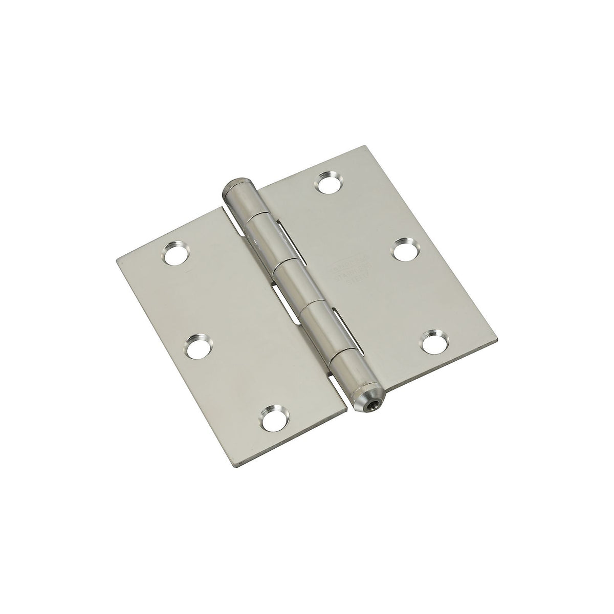 Stanley 830277 Residential Stainless Steel Door Hinges, 3"