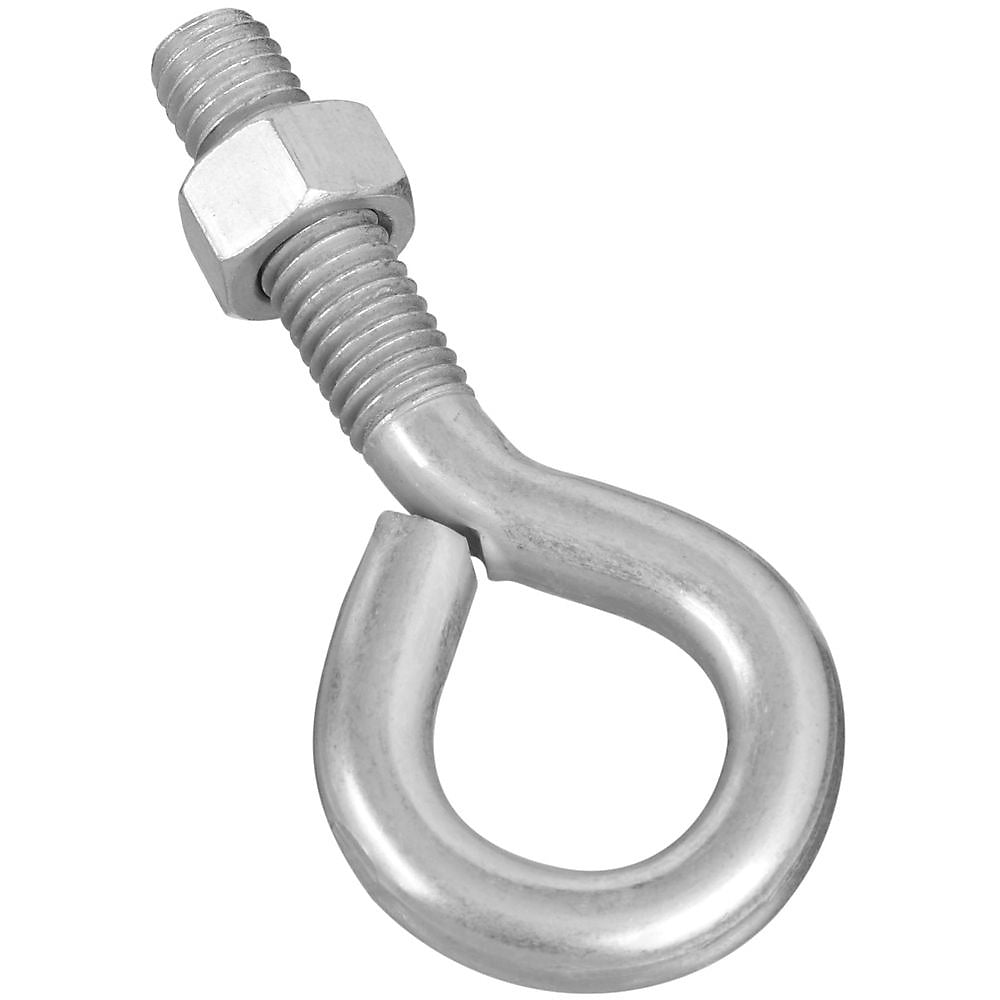 Stanley Hardware 221309 Eye Bolt With Nuts Assembled, 1/2" x 4"